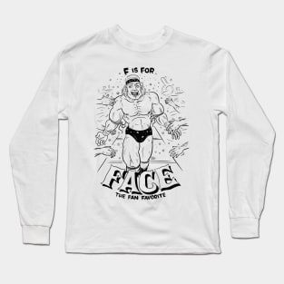 F is for Face Long Sleeve T-Shirt